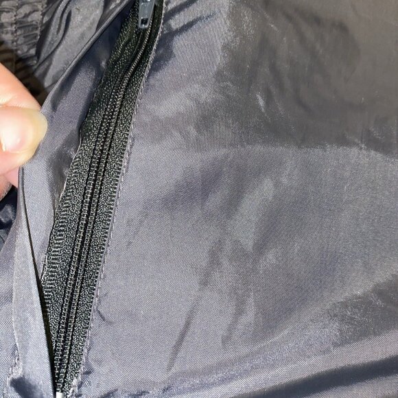 Vtg Wilson Nylon Men Sz L Basketball Ankle Zipper Pants Adjustable Windbreaker - Picture 10 of 13